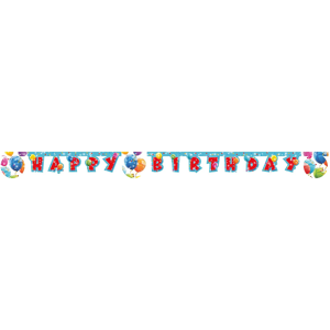 Procos Banner - Happy Birthday (Trblietavé balóny)