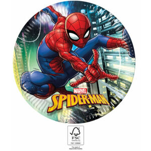 Procos Kompostovateľné taniere - Spiderman 23 cm