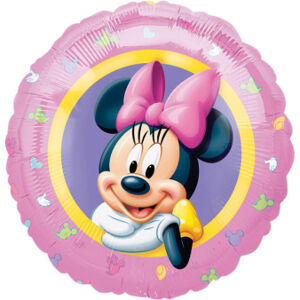 Amscan Fóliový balón Minnie Mouse - ružový kruh