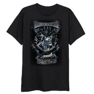 EPlus Pánske tričko Harry Potter - Rokfort Trojčarodejnícky Turnaj čierne Veľkosť - dospelý: S