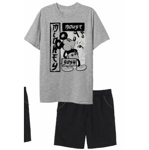 EPlus Pánske pyžamo - Mickey Mouse sivé Veľkosť - dospelý: L