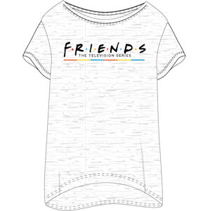 EPlus Dámske pyžamové tričko - Friends svetlosivé Veľkosť - dospelý: L