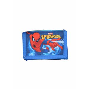 Setino Textilná detská peňaženka - Spiderman (modrá)