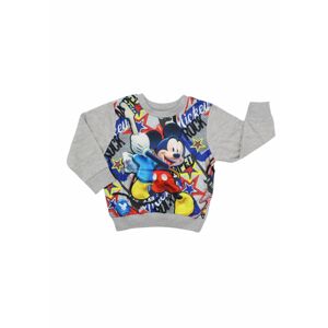 Setino Chlapčenská mikina - Mickey Mouse sivá Veľkosť - deti: 110