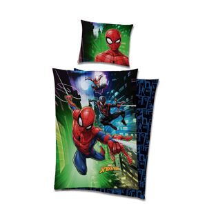 Carbotex Detské posteľné obliečky - Marvel Spiderman zelené