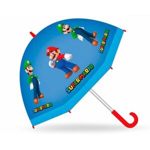 Euroswan Detský dáždnik - Super Mario modrý