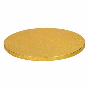 Funcakes Tortová podložka - zlatá  Ø 25 cm