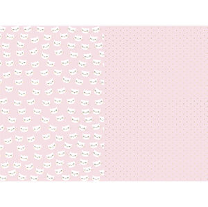 PartyDeco Baliaci papier - Ružová mačička mix 2 ks