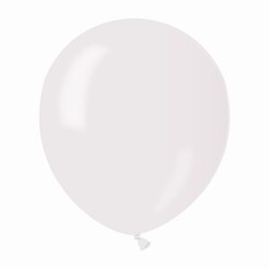 Gemar Balónik metalický - biely 13 cm