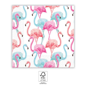Procos Servítky - Flamingo 33 x 33 cm
