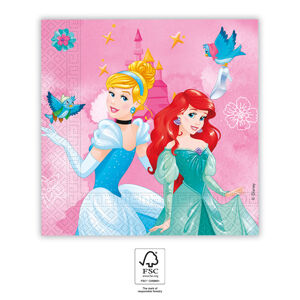 Procos Servítky - Disney Princezné 20 ks 33 x 33 cm