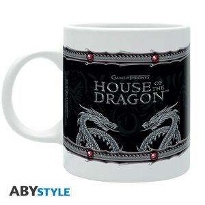 ABY style Hrnček House of Dragon - Rod Draka strieborný drak 320 ml