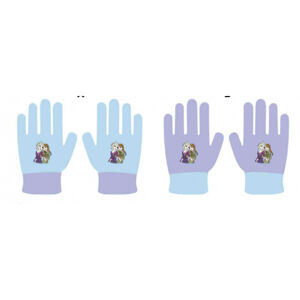 Setino Dievčenské zimné rukavice - Frozen svetlomodré