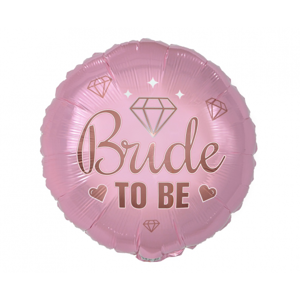 Godan Fóliový balón ružový - Bride to be