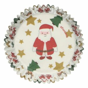 Funcakes Vianočné košíčky na pečenie - Santa 48 ks