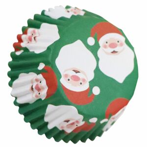 PME Vianočné košíčky na muffiny - Santa zelené 30 ks