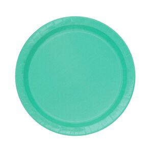 Unique Party Papierové taniere - modré 22 cm 8 ks