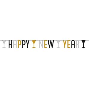 Amscan Banner Silvester - Happy New Year 180 x 15 cm