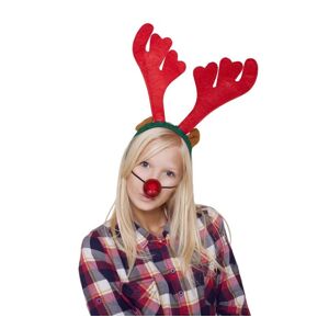 Godan Sada vianočných doplnkov - Parožie a nos Rudolf