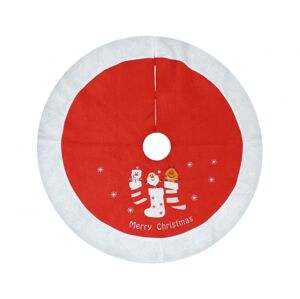 Godan Podložka pod vianočný stromček - červená 80 cm