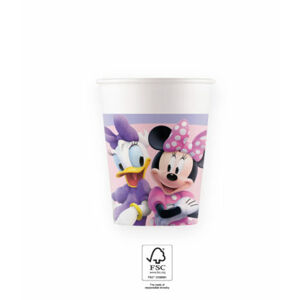 Procos Papierové poháre - Disney Minnie Mouse 200 ml 8 ks