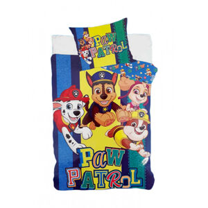 Setino Detské posteľné obliečky - Paw Patrol farebné  140 x 200 cm
