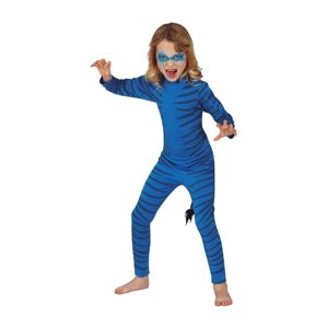 Guirca Detský kostým - Modrá mačka - Avatar Veľkosť - deti: M