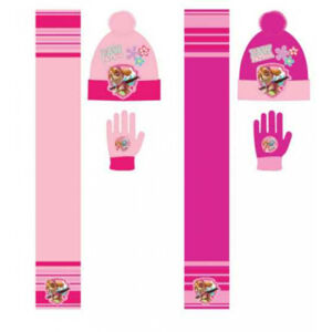 Setino Set - rukavice, čiapka, šál  Paw Patrol ružové Farba: svetlá ružová