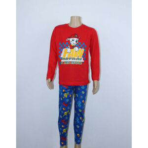 Setino Detské pyžamo - Paw Patrol červené Veľkosť - deti: 104