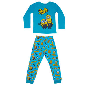 EPlus Chlapčenské pyžamo - Mimoni, modré Veľkosť - deti: 134