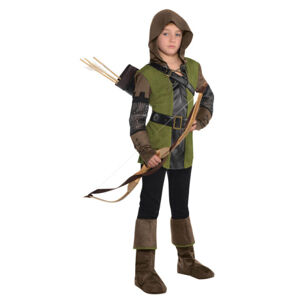 Amscan Detský chlapčenský kostým - Robin Hood Veľkosť - deti: 8 - 10 rokov