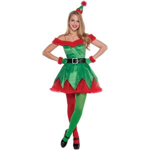 Amscan Dámsky vianočný kostým - Sexy Elfka Veľkosť - dospelý: M