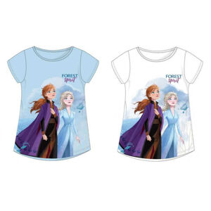 Setino Dievčenské tričko - Frozen, modré Veľkosť - deti: 140