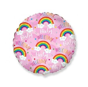 Flexmetal Fóliový balón - Happy Day, ružové 48 cm