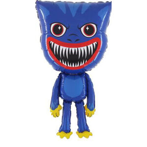 BP Fóliový balón - Príšera Huggy Woogy, modré