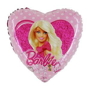 BP Fóliový balón - Barbie, srdce 45 cm