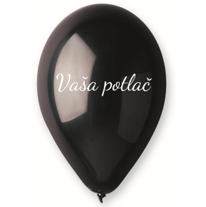 Personal Balónik s textom - Čierny 26 cm
