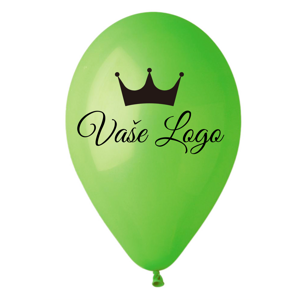 Personal Balónik s logom - Zelený 26 cm