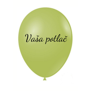 Personal Balónik s textom - Olivový 26 cm