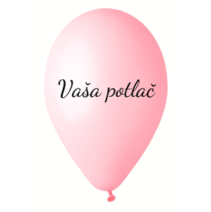 Personal Balónik s textom - Ružový 26 cm