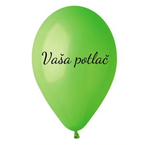 Personal Balónik s textom - Zelený 26 cm