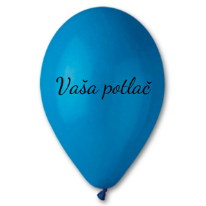 Personal Balónik s textom - Modrý 26 cm