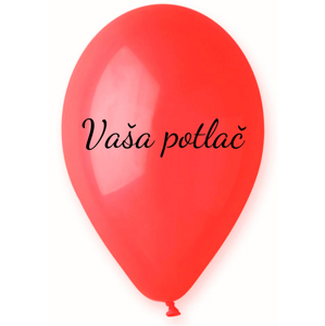 Personal Balónik s textom - Červený 26 cm