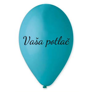 Personal Balónik s textom - Tyrkysový 26 cm