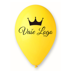 Personal Balónik s logom - Žltý 26 cm