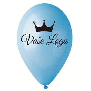 Personal Balónik s logom- Baby modrý 26 cm