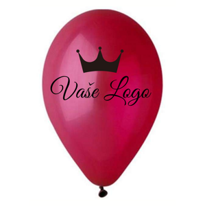 Personal Balónik s logom - Burgundy 26 cm