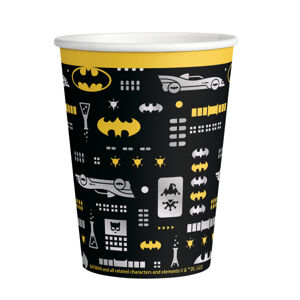 Amscan Papierové poháre - Batman 250 ml