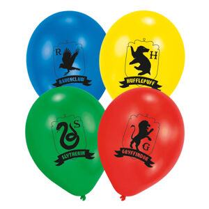 Amscan Sada latexových balónov - Harry Potter fakulty 6 ks