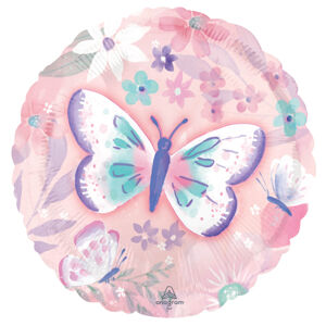 Amscan Fóliový balón - Motýle 43 cm